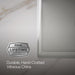 KOHLER K-21783-0 K-21783 Artifacts 21-1/4" Rectangular Undermount Bathroom Sink, white - view 2