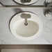 KOHLER K-2196-4 Pennington 20-1/4" Oval Drop-in Bathroom Sink, biscuit - view 5