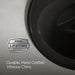 KOHLER K-2196-4 Pennington 20-1/4" Oval Drop-in Bathroom Sink, black black - view 2