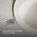 KOHLER K-2196-8 Pennington 20-1/4" Oval Drop-in Bathroom Sink, biscuit - view 2