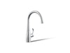 KOHLER K-22034 Simplice Single-handle bar sink faucet, polished chrome