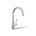 KOHLER K-22034 Simplice Single-handle bar sink faucet, polished chrome - view 4