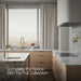KOHLER K-22034 Simplice Single-handle bar sink faucet, vibrant brushed moderne brass - view 3