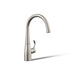 KOHLER K-22034 Simplice Single-handle bar sink faucet, vibrant stainless - view 4