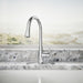 KOHLER K-22036 Simplice Touchless pull-down kitchen sink faucet with three-function sprayhead, polished chrome - view 4