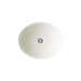 KOHLER K-2205 Caxton 19-1/4" oval undermount bathroom sink, no overflow, biscuit - view 4