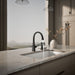 KOHLER K-22064 Graze Single-handle kitchen sink faucet with two-function side sprayer, matte black - view 3