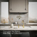 KOHLER K-22064 Graze Single-handle kitchen sink faucet with two-function side sprayer, vibrant brushed moderne brass - view 4