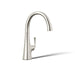 KOHLER K-22065 Graze Single-handle bar sink faucet, vibrant polished nickel - view 4
