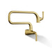 KOHLER K-22066 Graze Wall-mount pot filler, vibrant brushed moderne brass - view 3