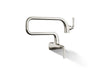 KOHLER K-22066 Graze Wall-mount pot filler, vibrant polished nickel