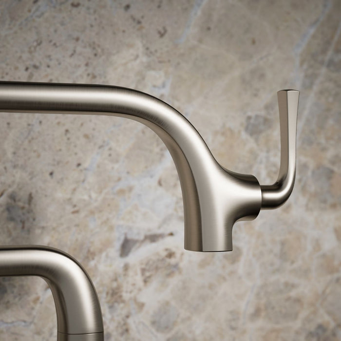 KOHLER K-22067 Graze Deck-mount pot filler, vibrant stainless - view 5