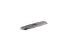 KOHLER K-22071 Graze Three-hole kitchen faucet escutcheon, vibrant titanium
