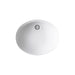 KOHLER K-2210-G Caxton 19-1/4" oval undermount bathroom sink with glazed underside, no overflow, white - view 2
