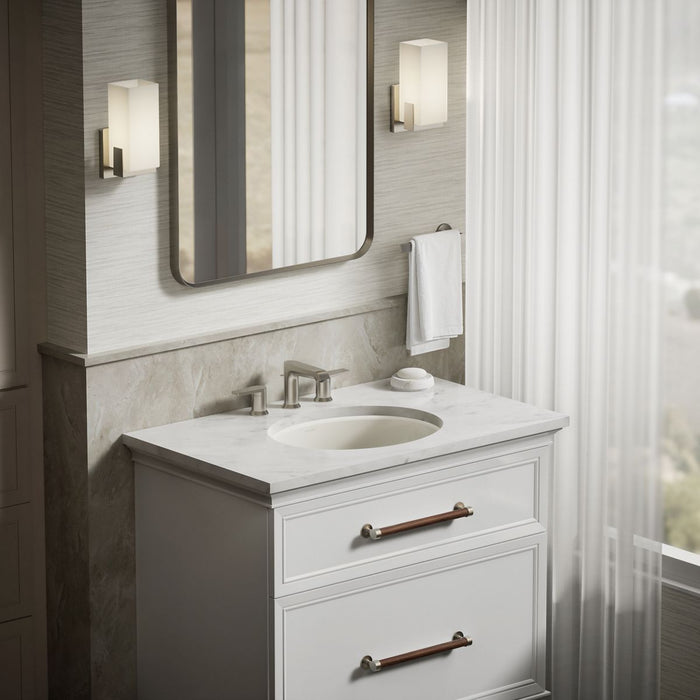 KOHLER K-2210-N Caxton 19-1/4" oval undermount bathroom sink, biscuit - view 4