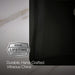 KOHLER K-2214-G Ladena 21" rectangular undermount bathroom sink with glazed underside, no overflow, black black - view 2