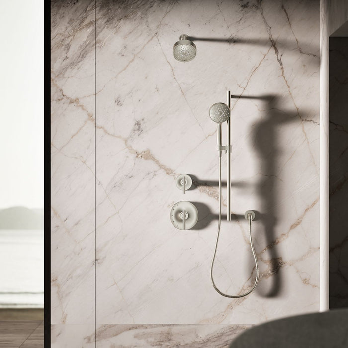 KOHLER K-22165-G Forté Four-function handshower, 1.75 gpm, vibrant brushed nickel - view 3