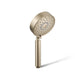KOHLER K-22166 Purist Four-function Handshower, 2.5 GPM, vibrant brushed bronze