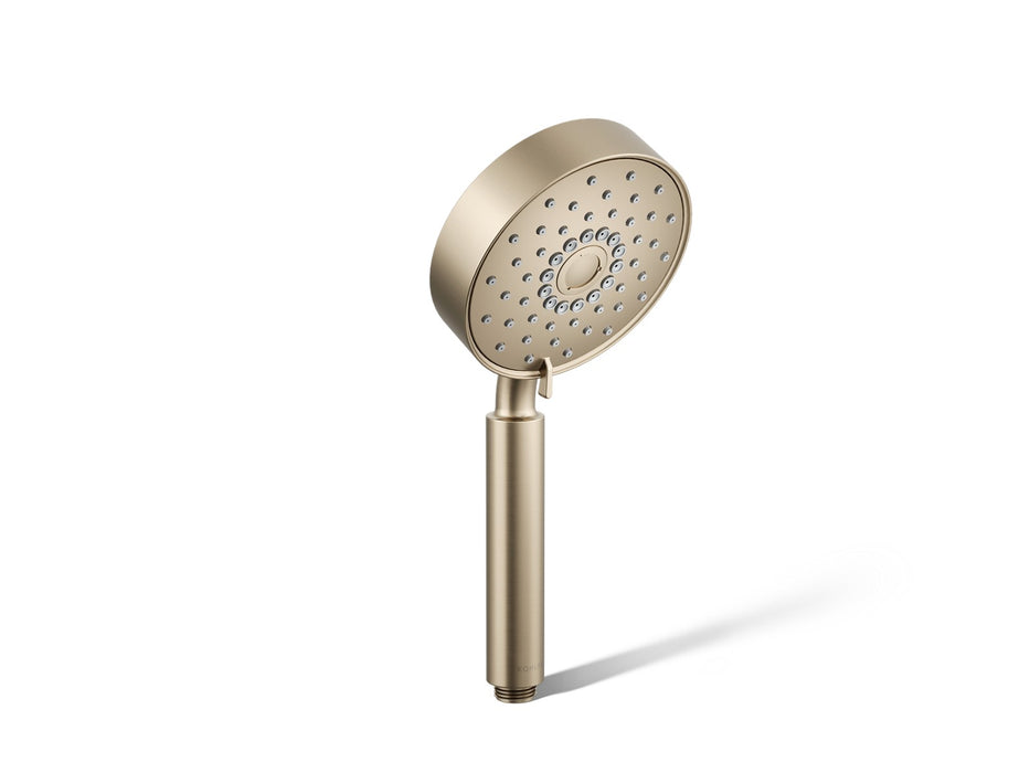 KOHLER K-22166 Purist Four-function Handshower, 2.5 GPM, vibrant brushed bronze