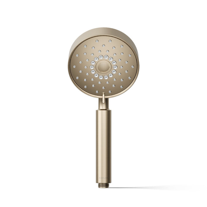 KOHLER K-22166 Purist Four-function Handshower, 2.5 GPM, vibrant brushed bronze - view 2
