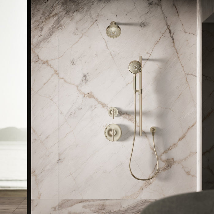 KOHLER K-22166 Purist Four-function Handshower, 2.5 GPM