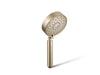 KOHLER K-22166 Purist Four-function Handshower, 1.75 GPM, vibrant brushed bronze