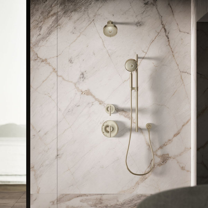KOHLER K-22166 Purist Four-function Handshower, 1.75 GPM, vibrant brushed bronze - view 2