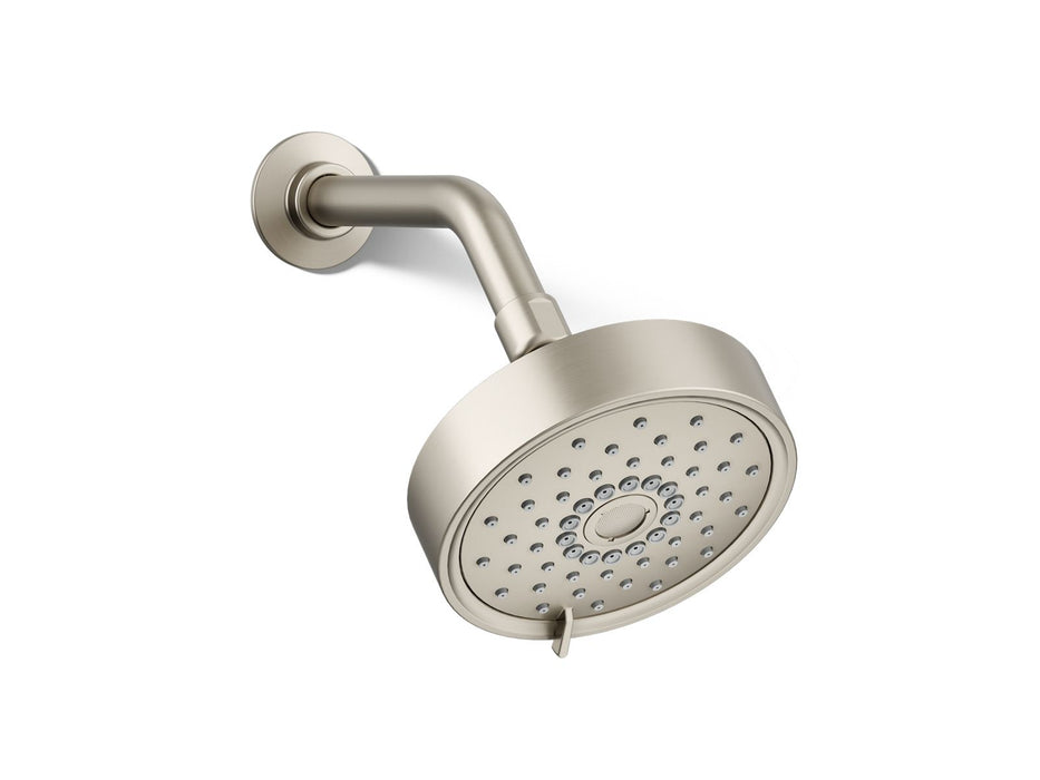 KOHLER K-22170 Purist Three-function Showerhead, 2.5 GPM, vibrant brushed nickel