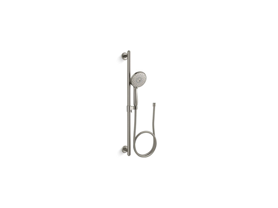 KOHLER K-22177-G Forté 30" four-function handshower kit, 1.75 gpm, vibrant brushed nickel