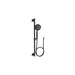 KOHLER K-22178 Purist 30" Four-function Handshower Kit, 2.5 GPM, matte black