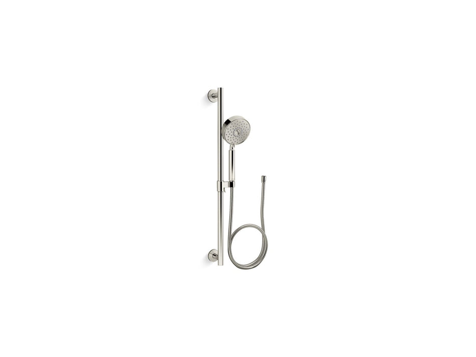 KOHLER K-22178 Purist 30" Four-function Handshower Kit, 2.5 GPM, vibrant polished nickel