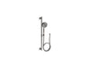 KOHLER K-22178 Purist 30" four-function handshower kit, 2.5 gpm, vibrant titanium