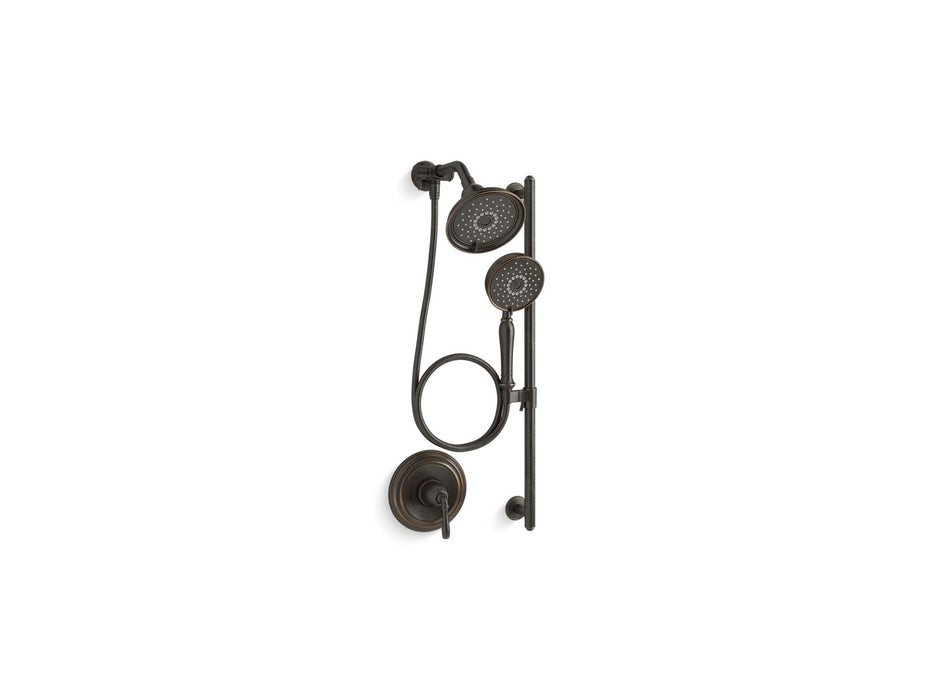 KOHLER K-22179 Bancroft Essentials performance showering package, 2.5 gpm, oil rubbed bronze
