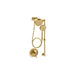 KOHLER K-22181 Purist Showering Kit, 2.5 GPM, vibrant brushed moderne brass