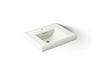 KOHLER K-2239-1 Memoirs Pedestal/console Table Bathroom Sink Basin with Single Faucet-hole Drilling, dune