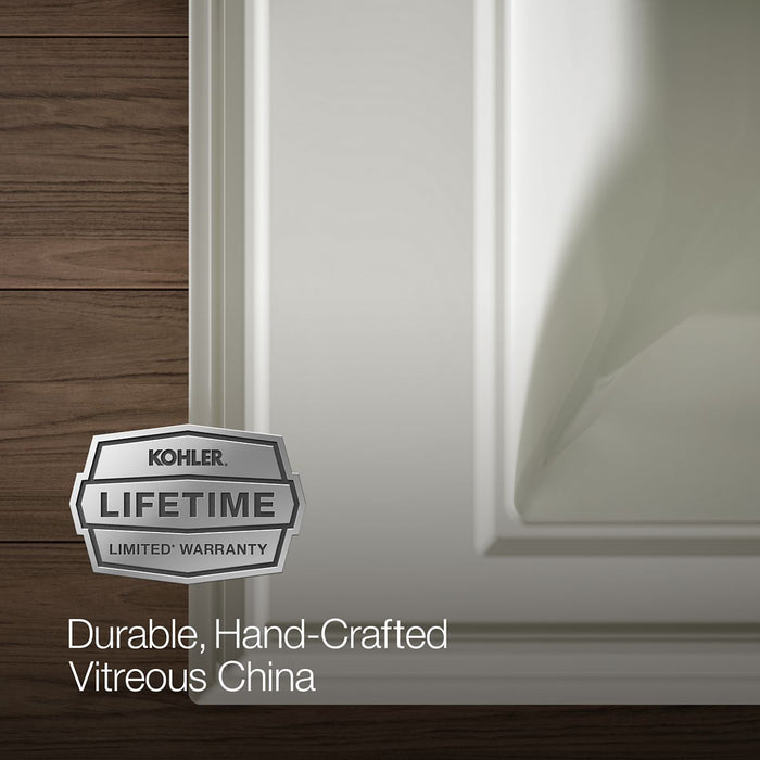 KOHLER K-2239-4 Memoirs Pedestal/console Table Bathroom Sink Basin with 4" Centerset Faucet Holes, dune - view 2
