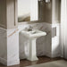 KOHLER K-2239-4 Memoirs Pedestal/console Table Bathroom Sink Basin with 4" Centerset Faucet Holes, dune - view 4