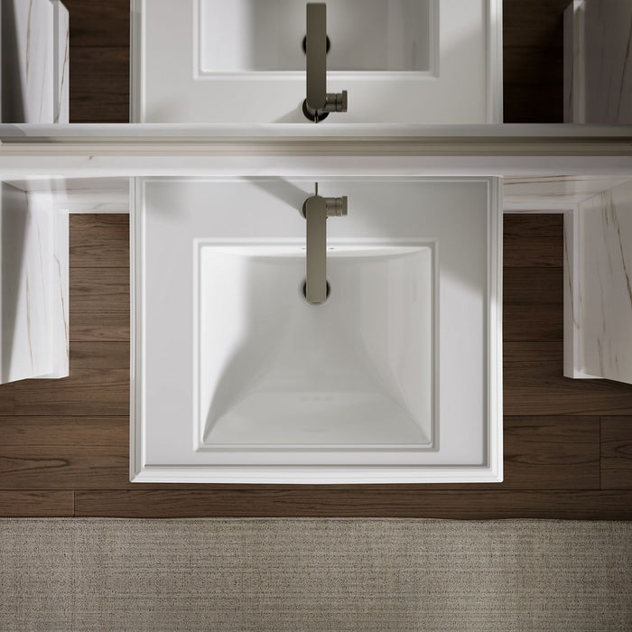 KOHLER K-2258-1 Memoirs 27-1/4" rectangular pedestal bathroom sink