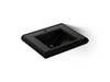KOHLER K-2259-1 Memoirs Pedestal/console Table Bathroom Sink Basin with Single Faucet-hole Drilling, black black