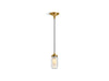 KOHLER K-22653-PE01 Artifacts 4" pendant, brushed moderne brass - view 2