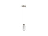 KOHLER K-22653-PE01 Artifacts 4" pendant, brushed nickel