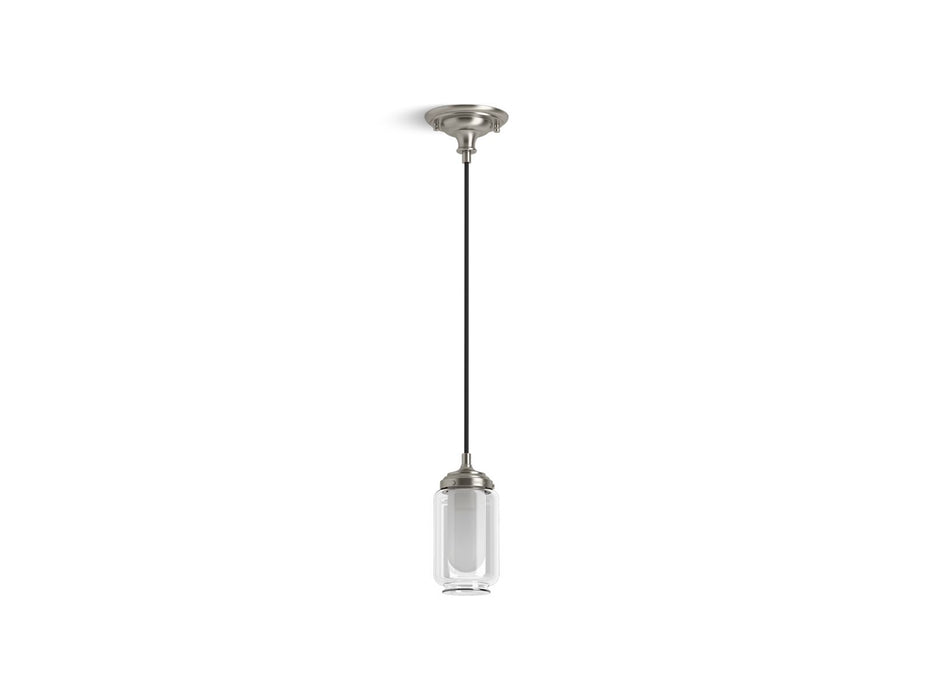 KOHLER K-22653-PE01 Artifacts 4" pendant, brushed nickel