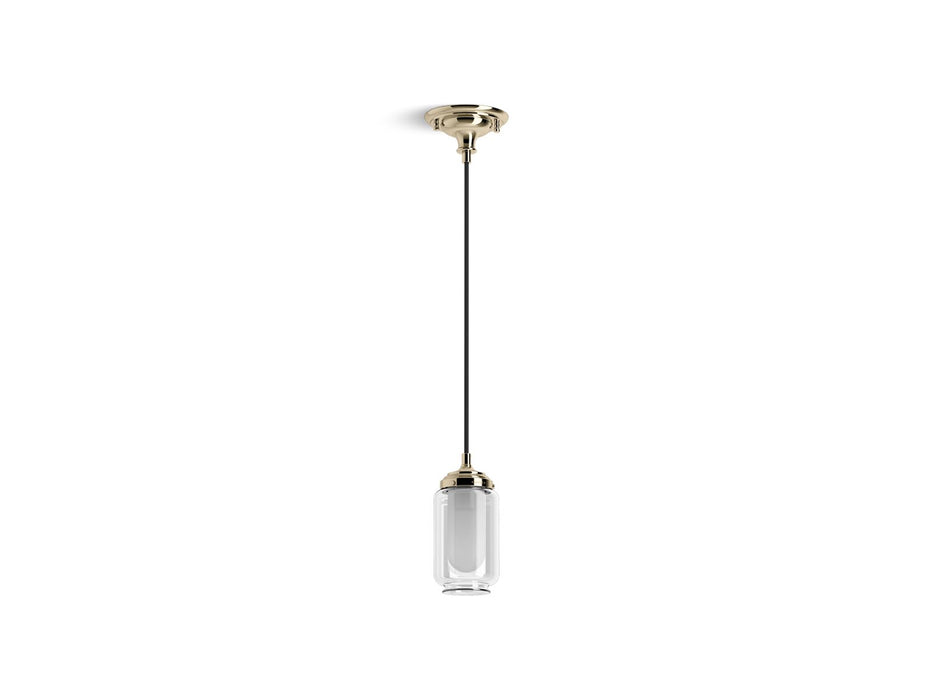 KOHLER K-22653-PE01 Artifacts 4" pendant, french gold