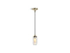 KOHLER K-22653-PE01 Artifacts 4" pendant, french gold - view 2