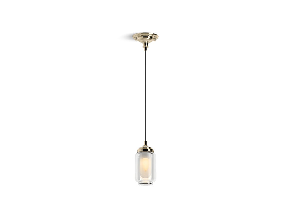 KOHLER K-22653-PE01 Artifacts 4" pendant, french gold - view 2
