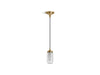 KOHLER K-22653-PE01 Artifacts 4" pendant, moderne brushed gold