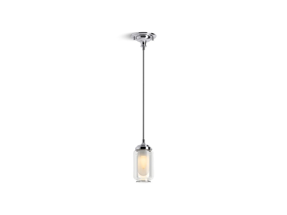 KOHLER K-22653-PE01 Artifacts 4" pendant, polished chrome - view 2