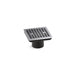 KOHLER K-22665 Clearflo Square brass tile-in shower drain (drain body not included), polished chrome