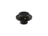KOHLER K-22671 Clearflo Round brass tile-in shower drain, matte black