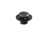 KOHLER K-22671 Clearflo Round brass tile-in shower drain, vibrant titanium